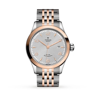 Tudor 1926 28mm Ladies Watch Steel Case Rose Gold Bezel Silver Dial Tudor 1926 28mm Ladies Watch Steel Case Rose Gold Bezel Silver Dial