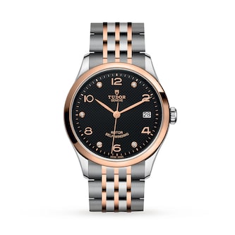 Tudor 1926 36mm Ladies Watch Steel Case Diamond-Set Black Dial Tudor 1926 36mm Ladies Watch Steel Case Diamond-Set Black Dial