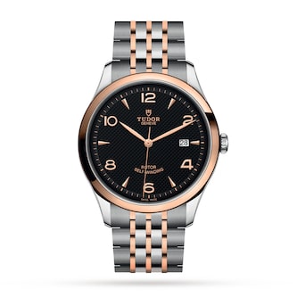 Tudor 1926 41mm Mens Watch Steel Case Rose Gold Bezel Black Dial Tudor 1926 41mm Mens Watch Steel Case Rose Gold Bezel Black Dial