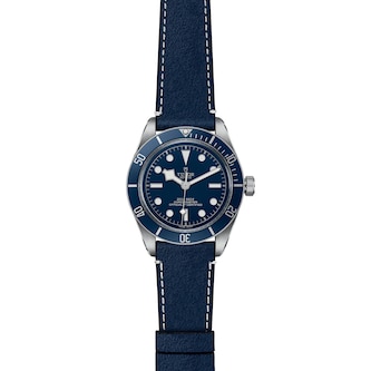 Tudor Black Bay 58 39mm Steel Case Blue Soft Touch Strap