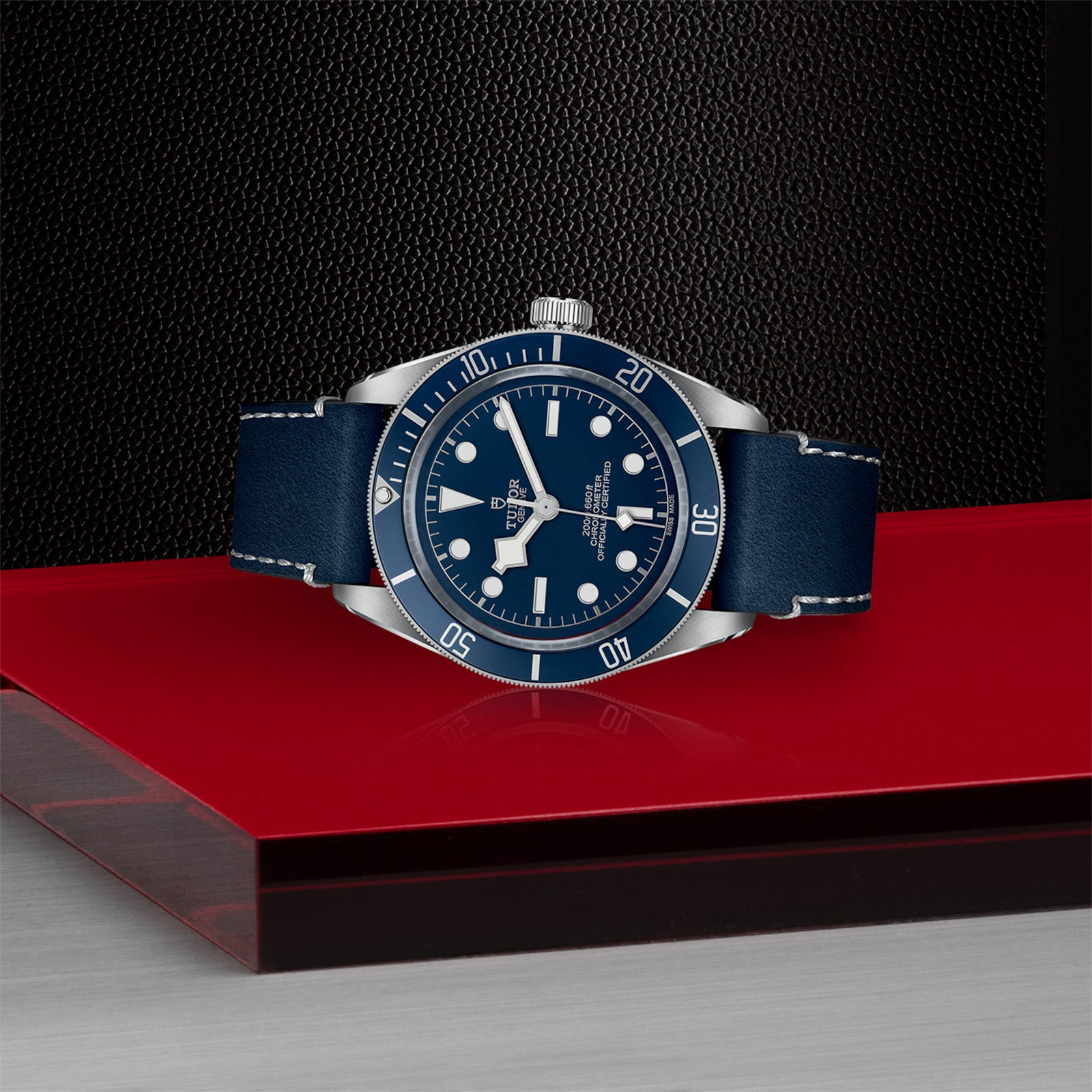 Tudor Black Bay 58 39mm Steel Case Blue Soft Touch Strap