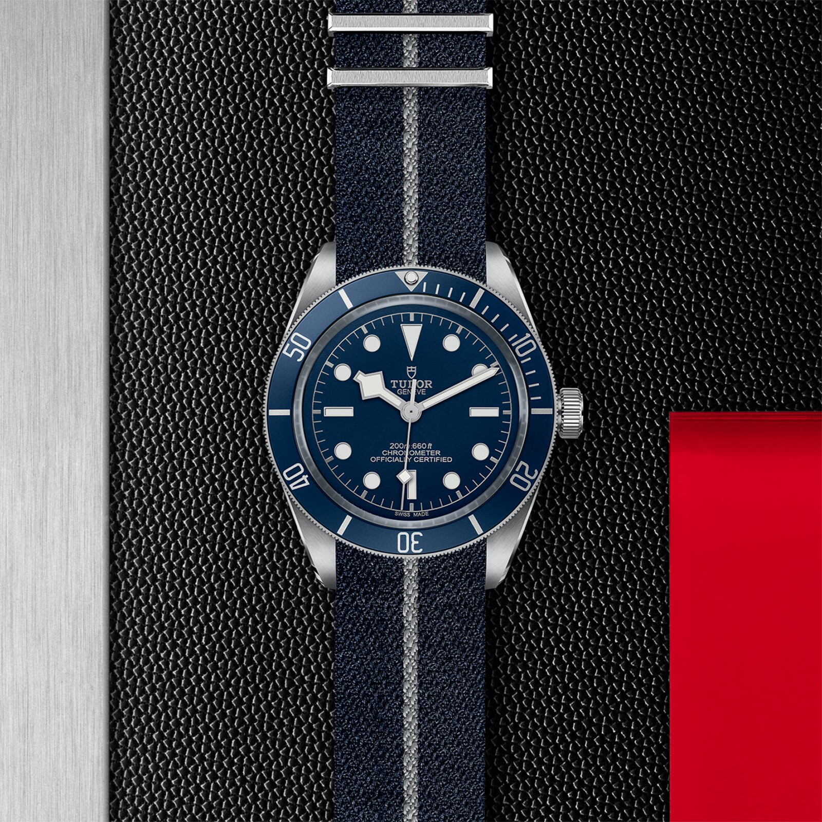 Tudor Black Bay 58 39mm Steel Case Blue Fabric Strap