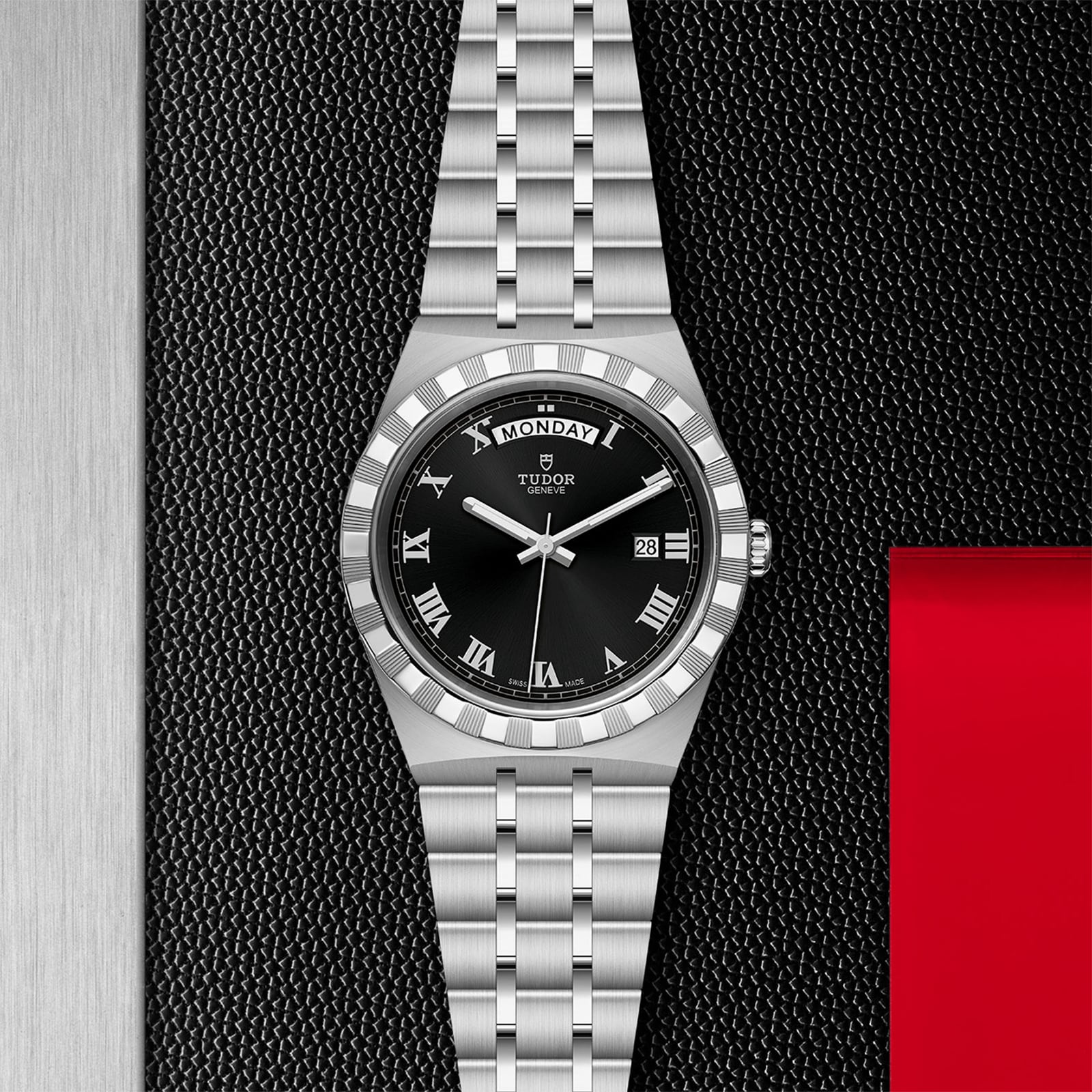 Tudor Royal Date Day 41mm, Steel Case, Black Dial