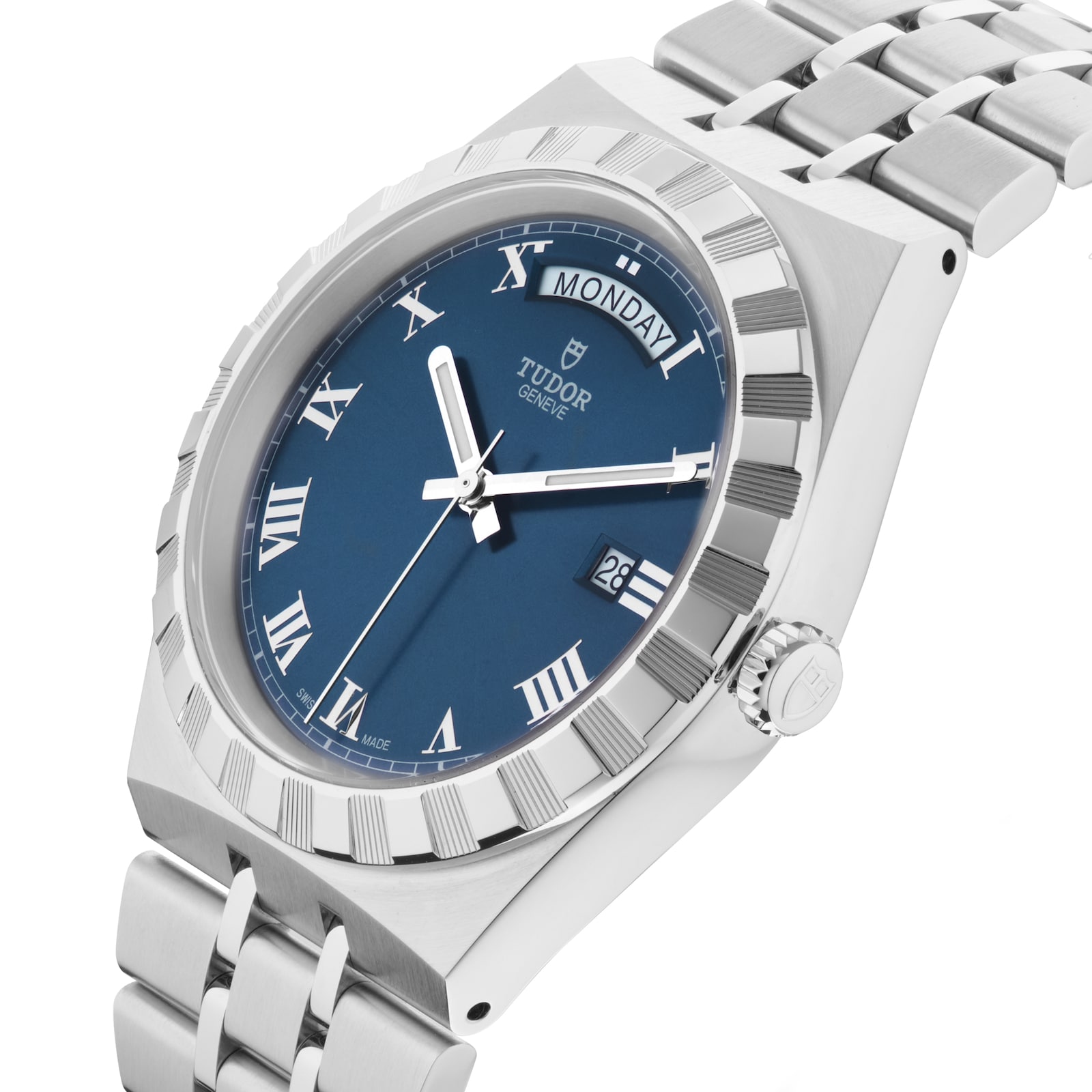 Tudor Royal Date Day 41mm, Steel Case, Blue Dial