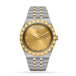 17770778 - Royal Date Day 41mm, Steel Case, Champagne Dial