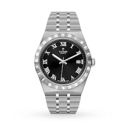 17770785 - Royal 38mm steel case, Black dial