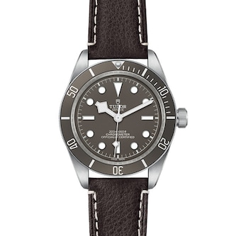 Tudor Black Bay 58 925 39mm Silver Case Brown Leather Bracelet Tudor Black Bay 58 925 39mm Silver Case Brown Leather Bracelet