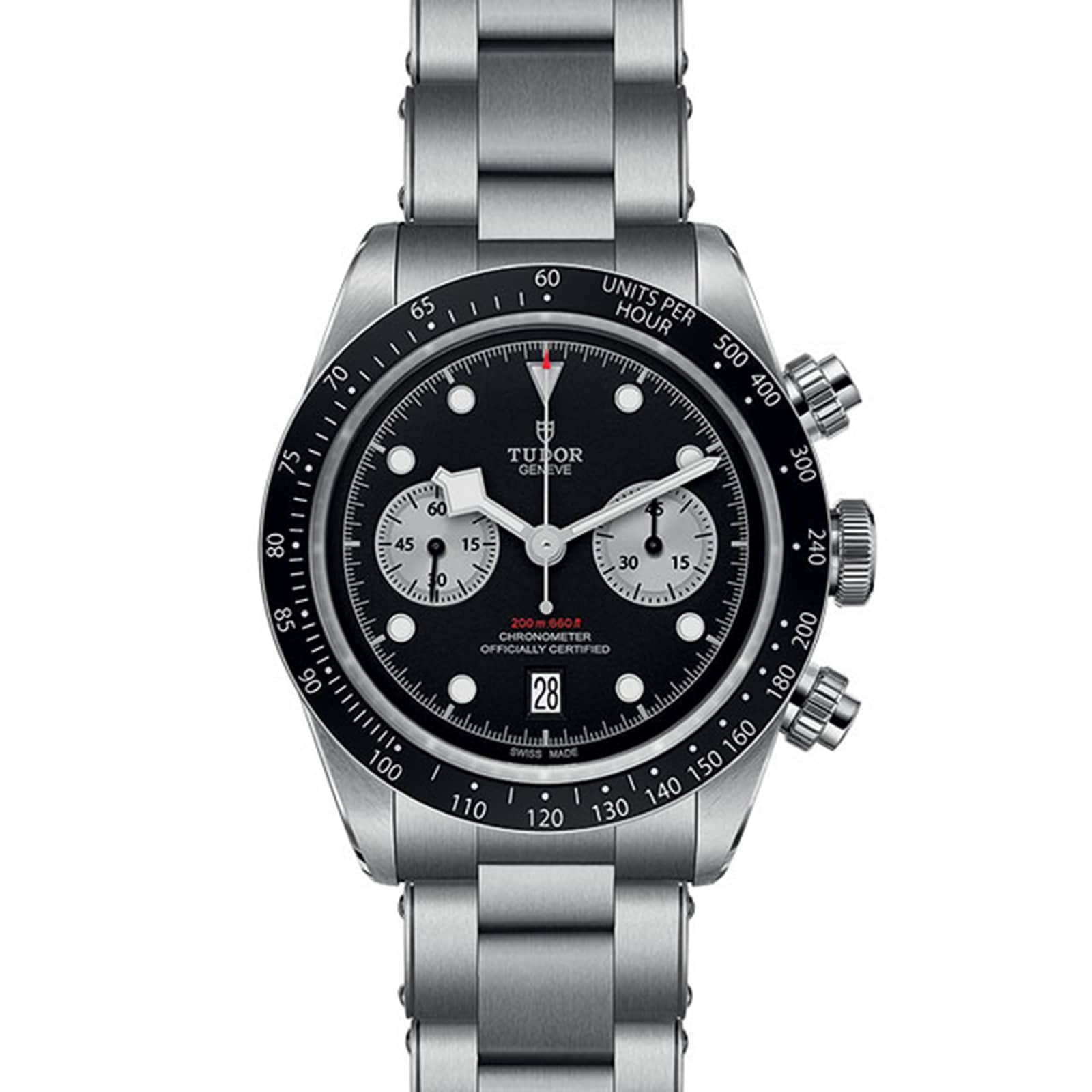 Tudor black bay chrono on sale strap