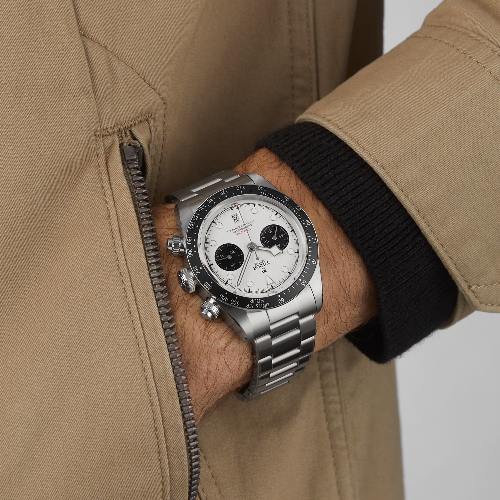 Tudor Black Bay Chrono 41mm Steel Case Opaline Dial Tudor Black Bay Chrono 41mm Steel Case Opaline Dial