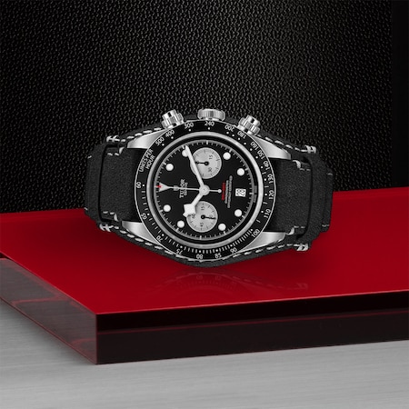 Tudor Black Bay Chrono 41mm Steel Case Black Dial