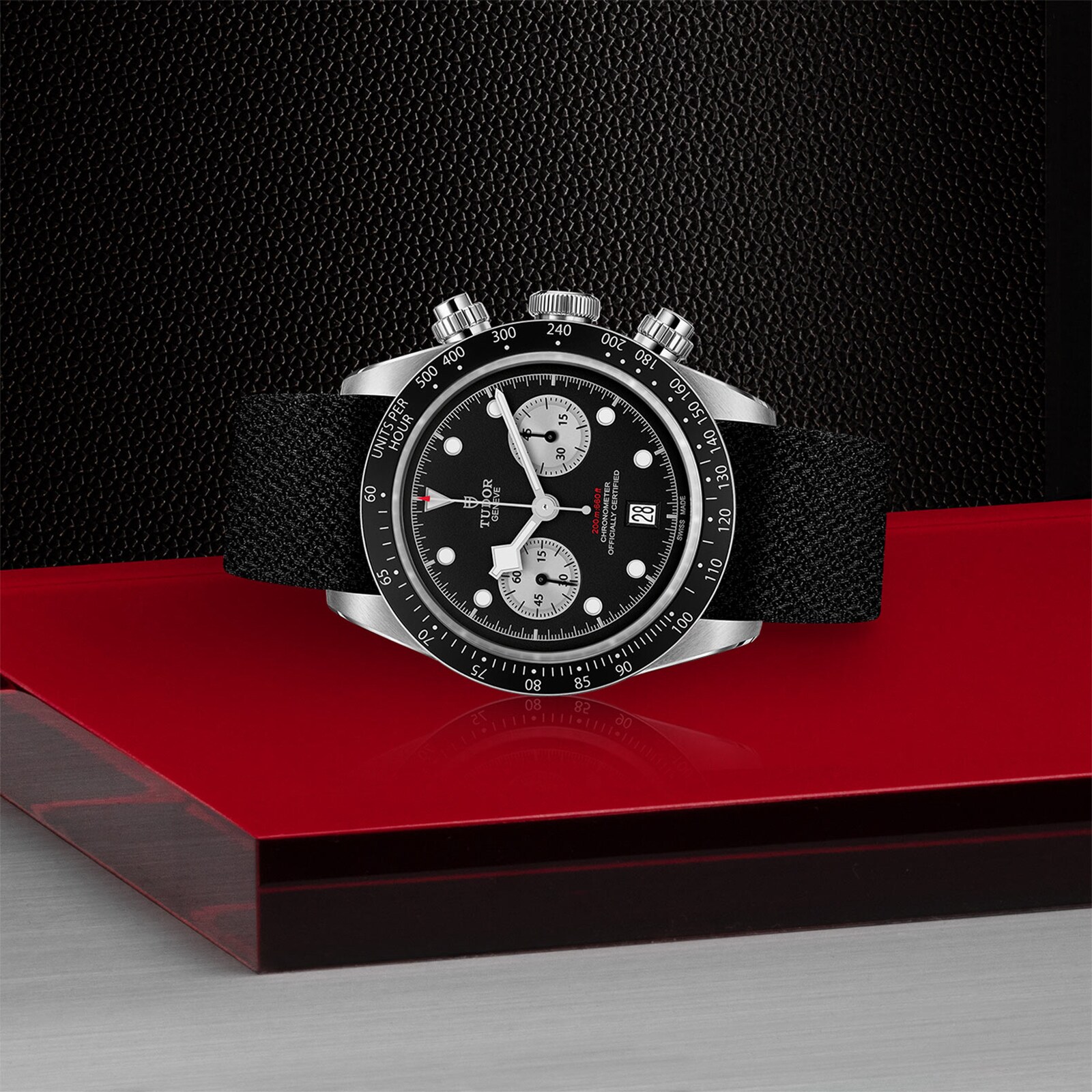 Tudor Black Bay Chrono 41mm Steel Case Black Dial