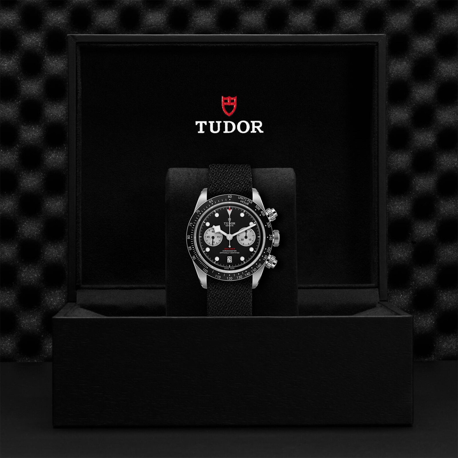 Tudor Black Bay Chrono 41mm Steel Case Black Dial