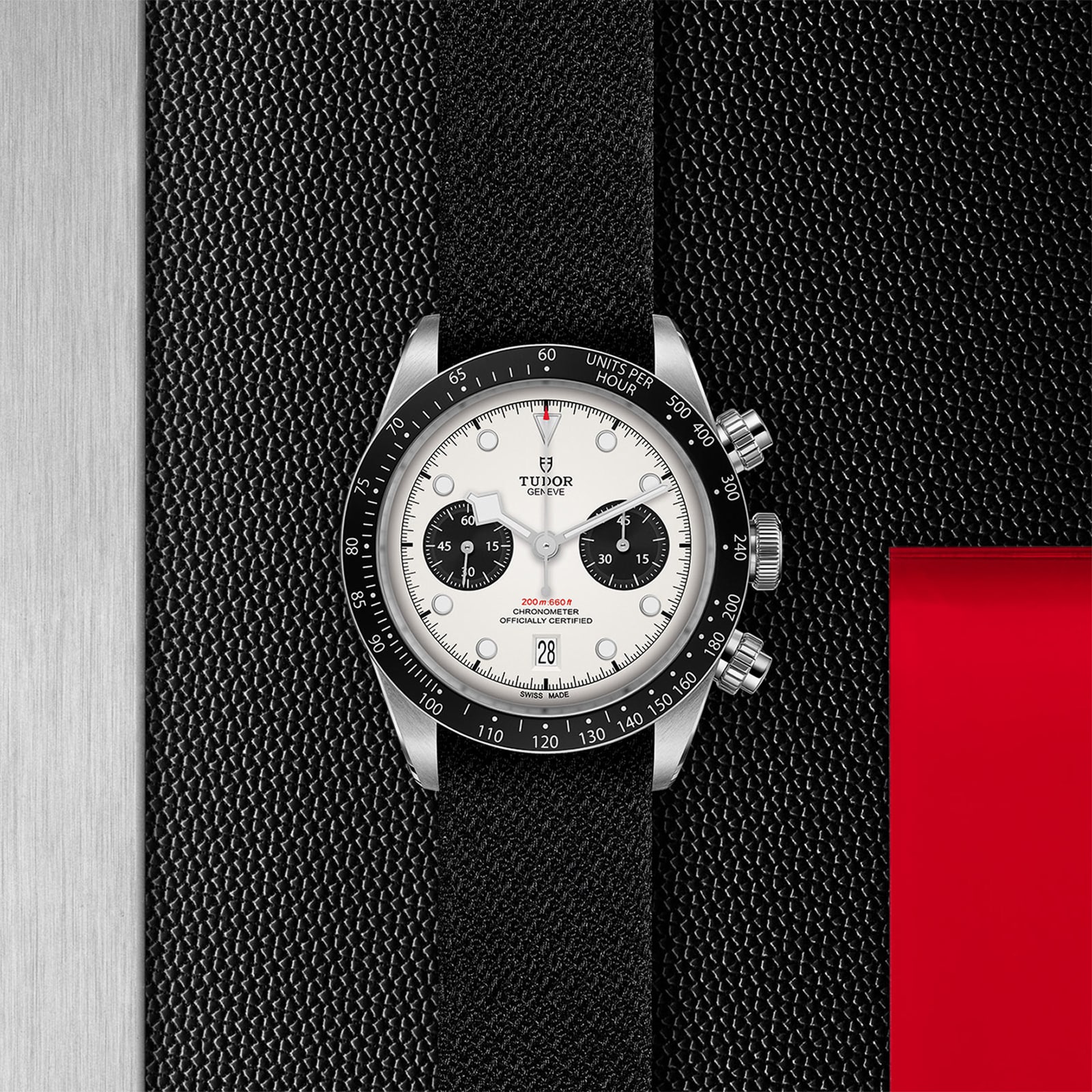 Tudor Black Bay Chrono 41mm Steel Case Opaline Dial