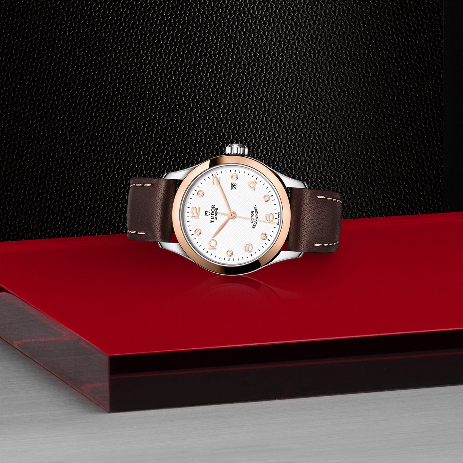 Tudor 1926 28mm Ladies Watch Steel Case White Dial