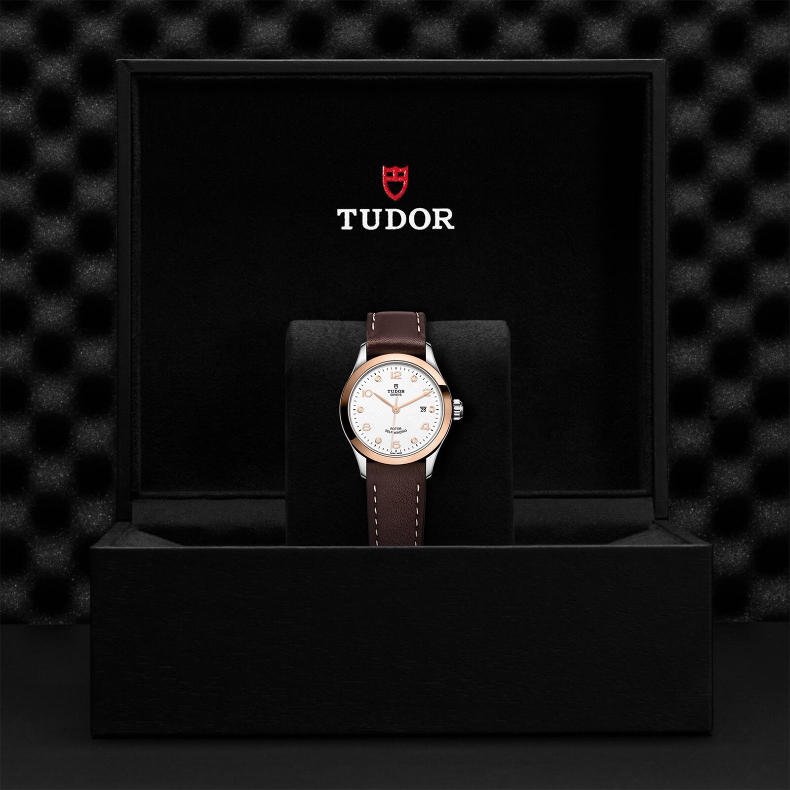 Tudor 1926 28mm Ladies Watch Steel Case White Dial