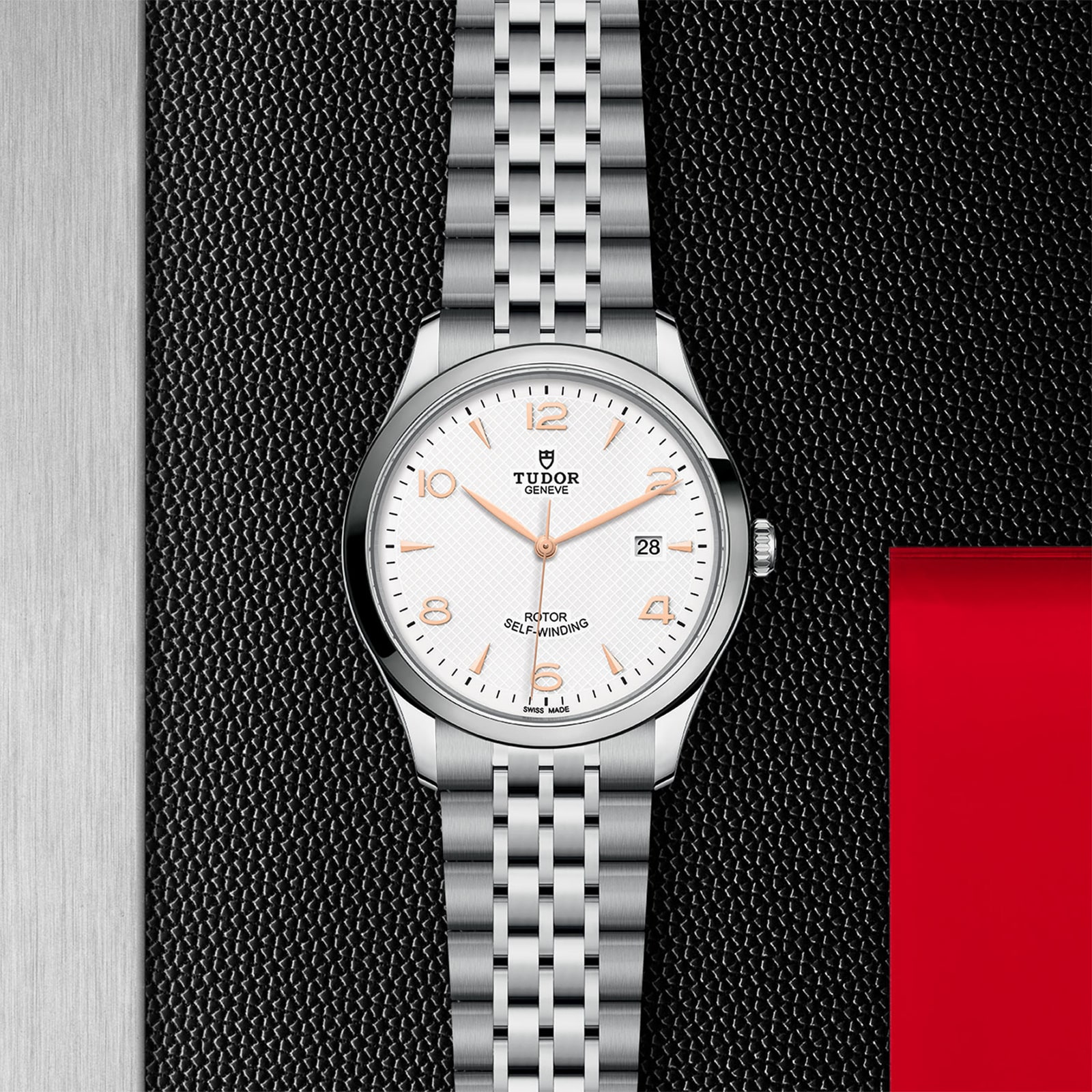 Tudor 1926 41mm Mens Watch Steel Case White Dial