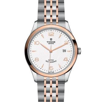 Tudor 1926 41mm Mens Watch Steel Case Rose Gold Bezel White Dial Tudor 1926 41mm Mens Watch Steel Case Rose Gold Bezel White Dial