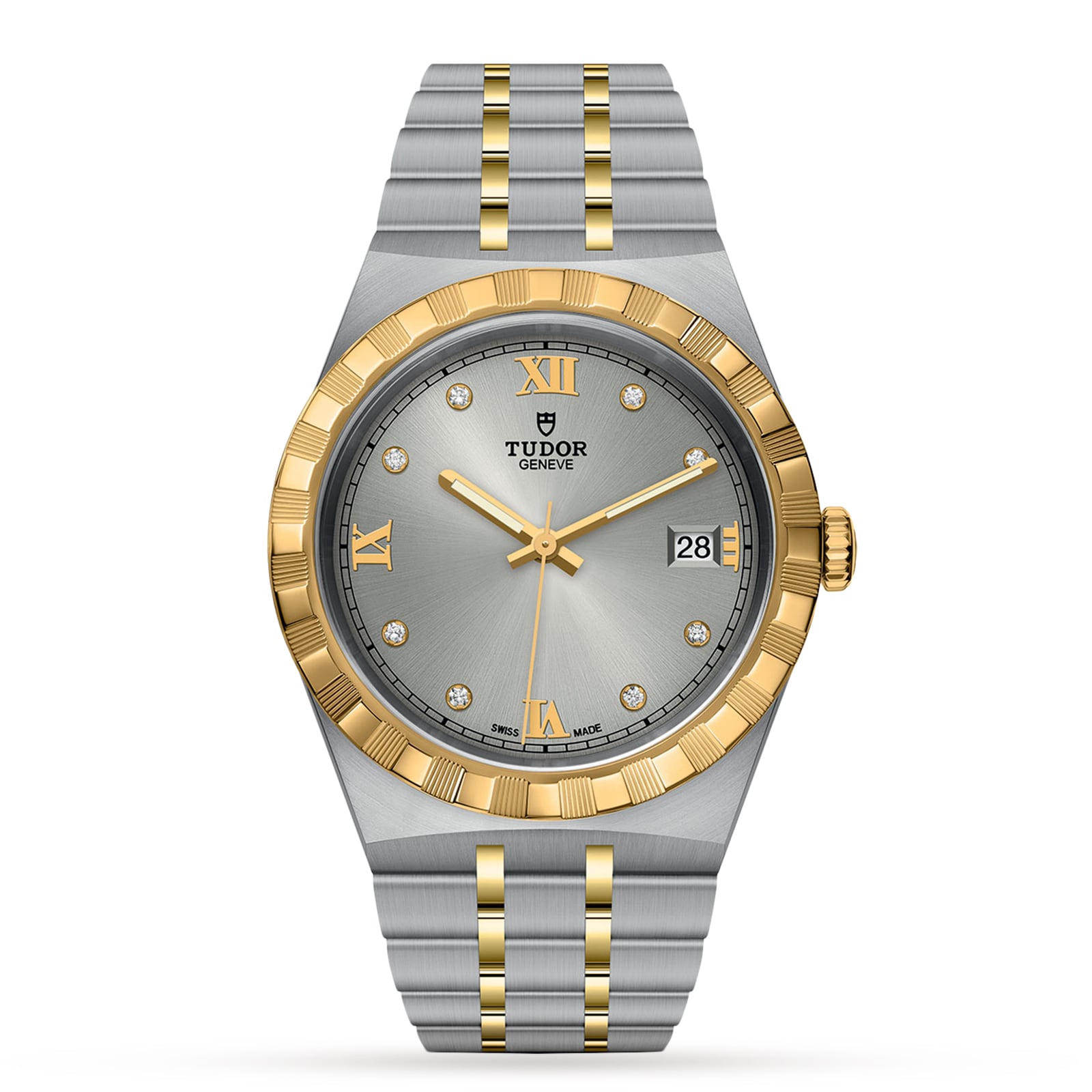 Tudor royal gold discount watch