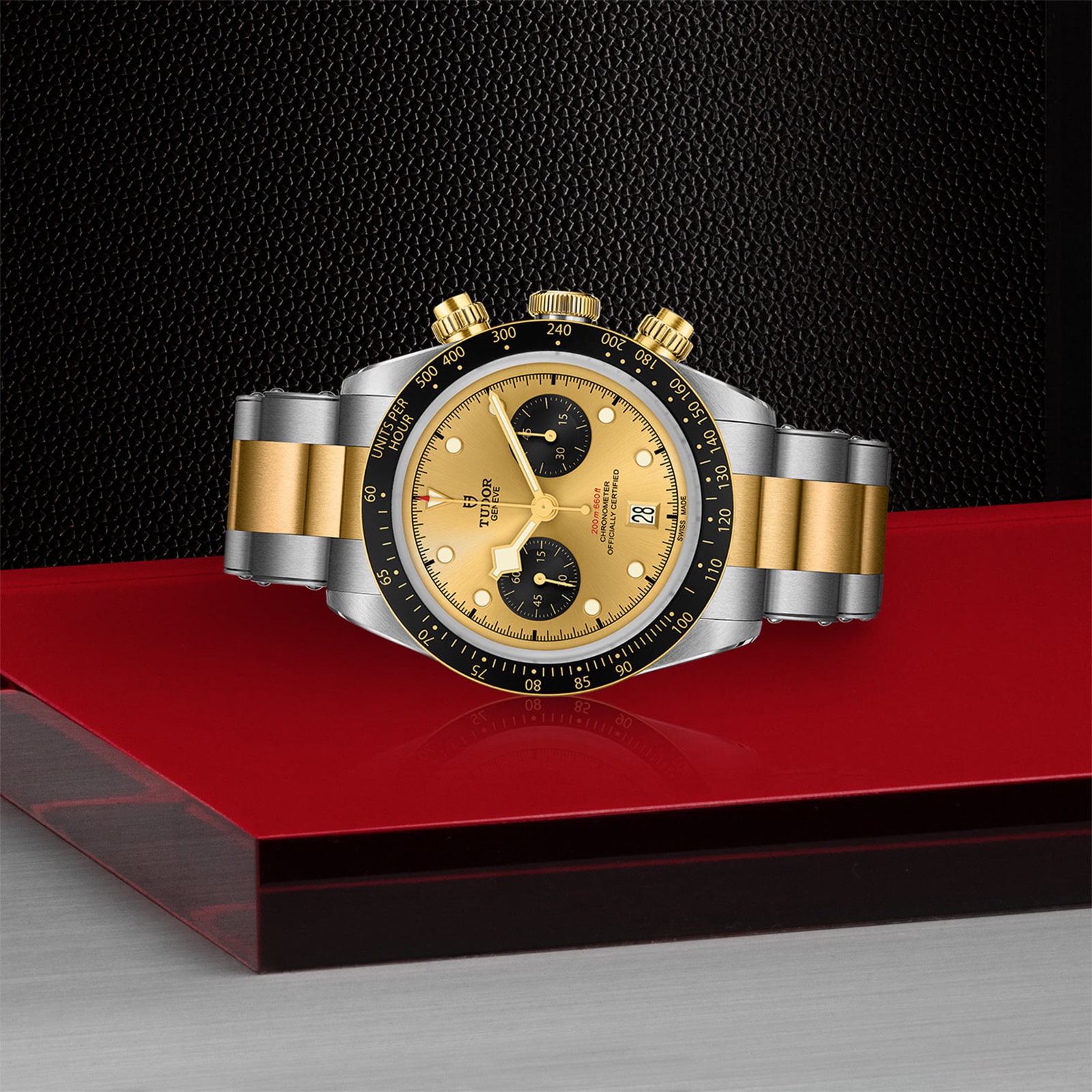 Tudor black bay chrono hotsell s&g price