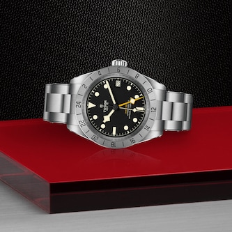 Tudor Black Bay Pro 39mm Steel Case Riveted Steel Bracelet