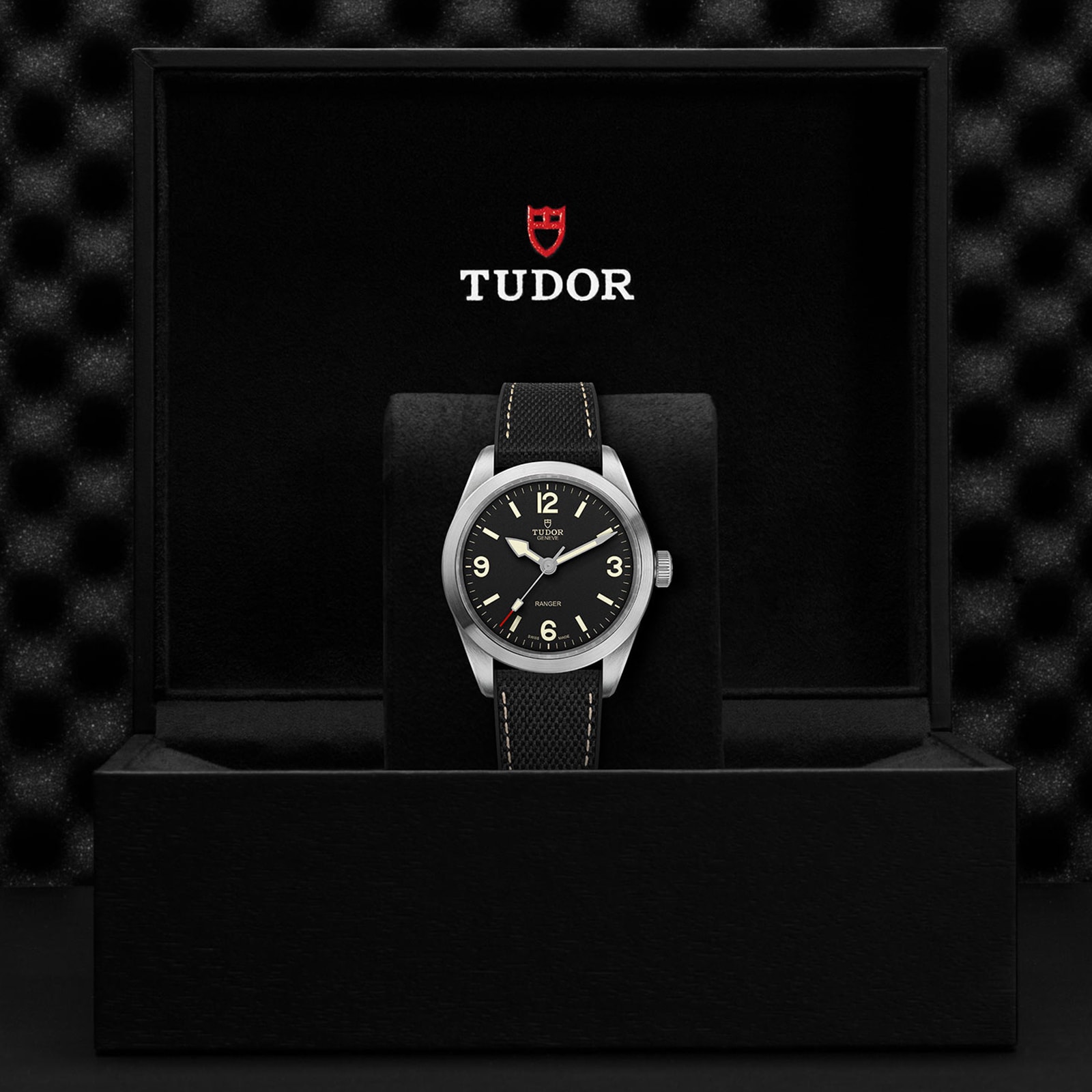 Tudor Ranger 39mm , Steel Case, Black Dial