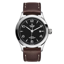 17770994 - 1926 28mm Ladies Watch Steel Case Black Dial
