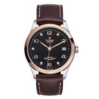 Tudor 1926 36mm Mens Watch Steel Case Black Dial