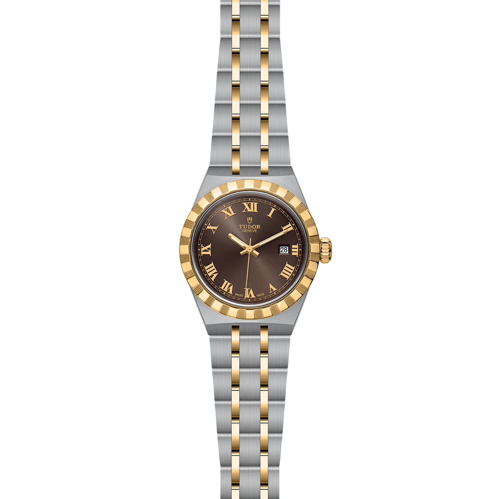 Tudor Royal S&G 28mm Steel Case Chocolate Brown Dial Tudor Royal S&G 28mm Steel Case Chocolate Brown Dial