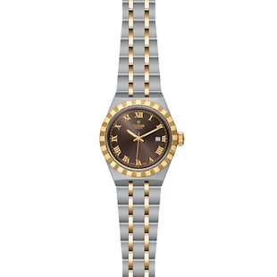 Tudor Royal S&G 28mm Steel Case Chocolate Brown Dial