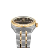 Tudor Royal S&G 28mm Steel Case Diamond-Set Brown Dial