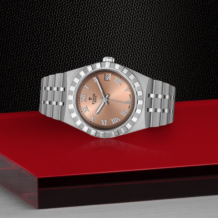 Tudor Royal 34mm Steel Case Salmon Dial