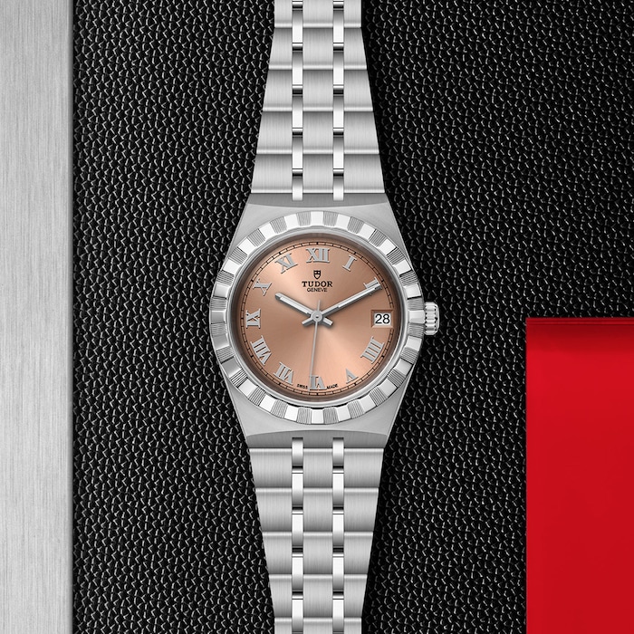 Tudor Royal 34mm Steel Case Salmon Dial