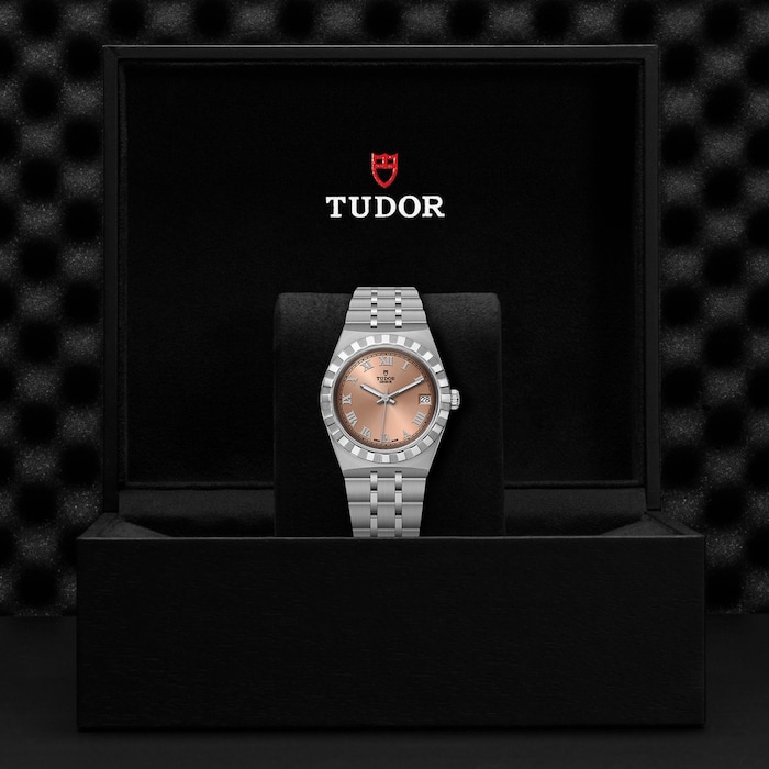 Tudor Royal 34mm Steel Case Salmon Dial