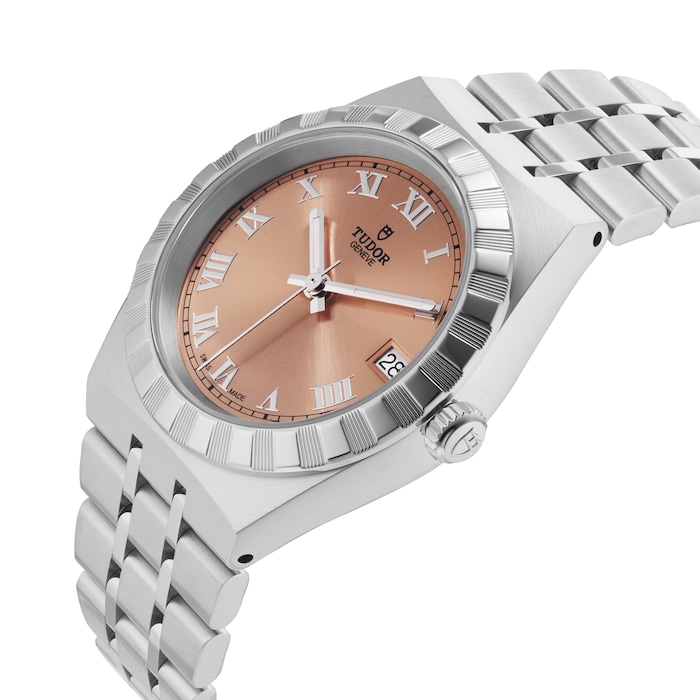 Tudor Royal 34mm Steel Case Salmon Dial