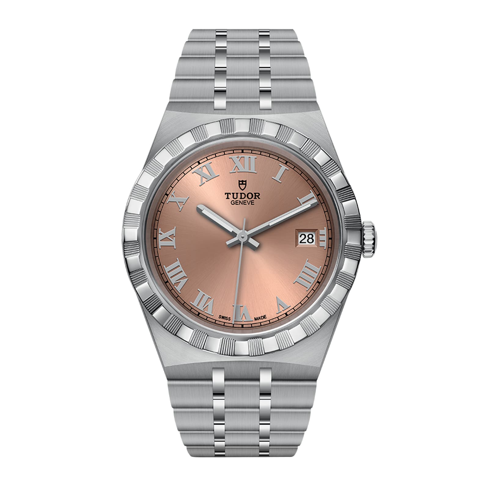 Tudor Royal 38mm Steel Case Salmon Dial M28500 0007 Watches Of