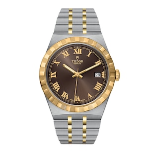 Tudor Royal S&G 38mm Steel Case Chocolate Brown Dial