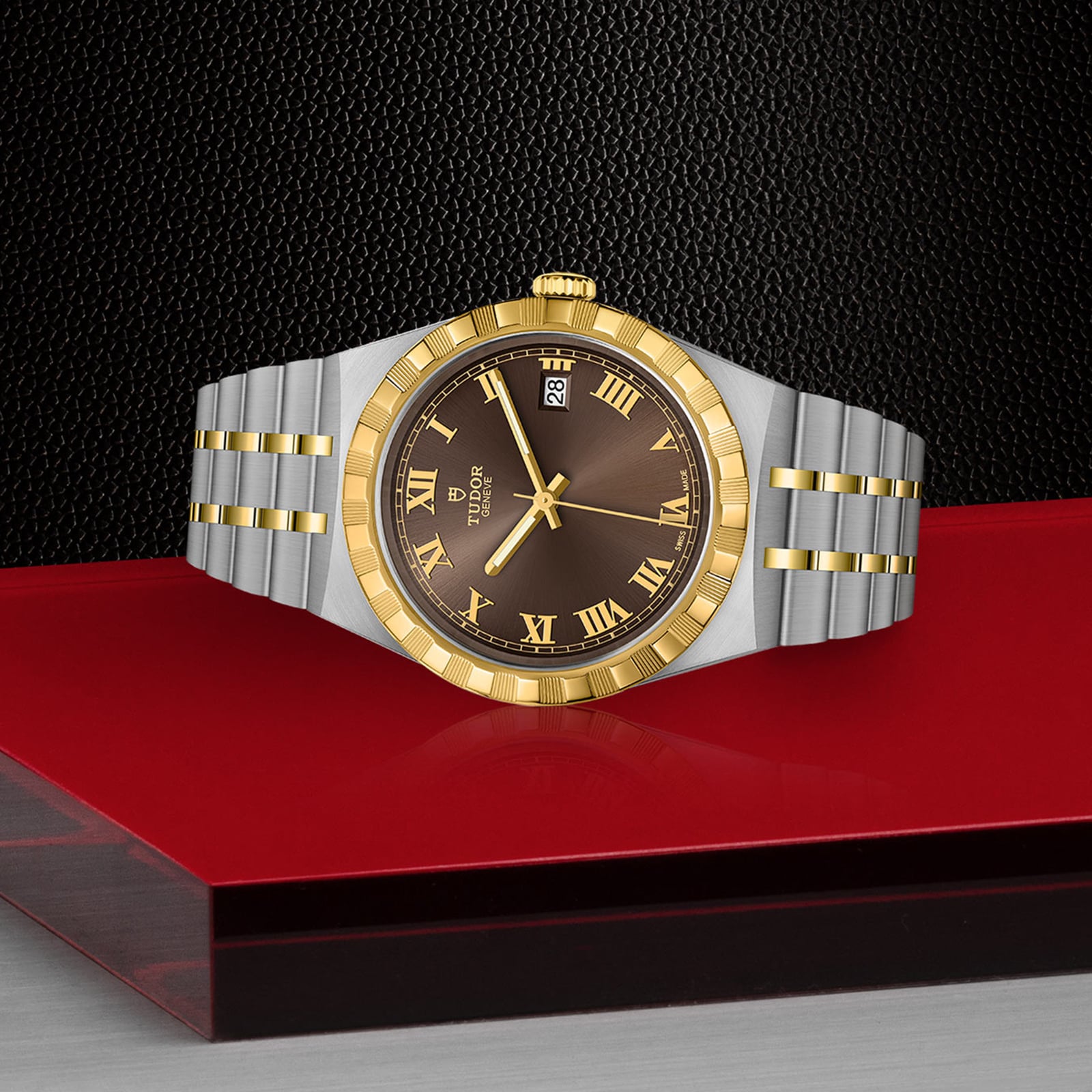 Tudor Royal S&G 38mm Steel Case Chocolate Brown Dial