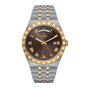 Tudor Royal S&G 41mm Steel Case Chocolate Brown Dial