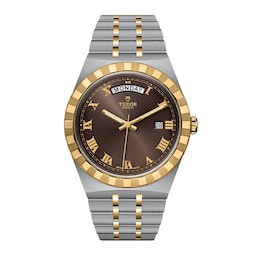 17771030 - Royal S&G 41mm Steel Case Chocolate Brown Dial