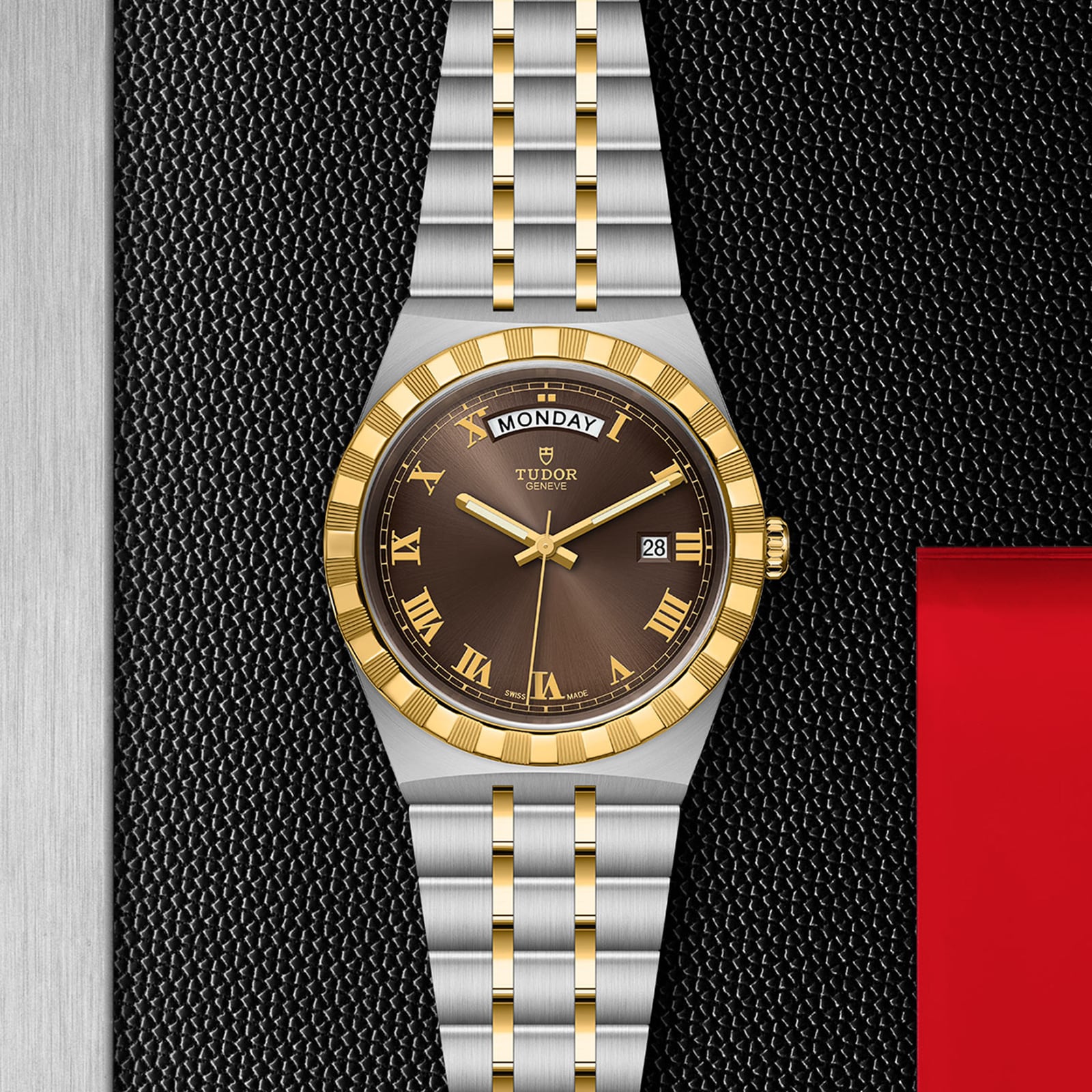 Tudor Royal S&G 41mm Steel Case Chocolate Brown Dial