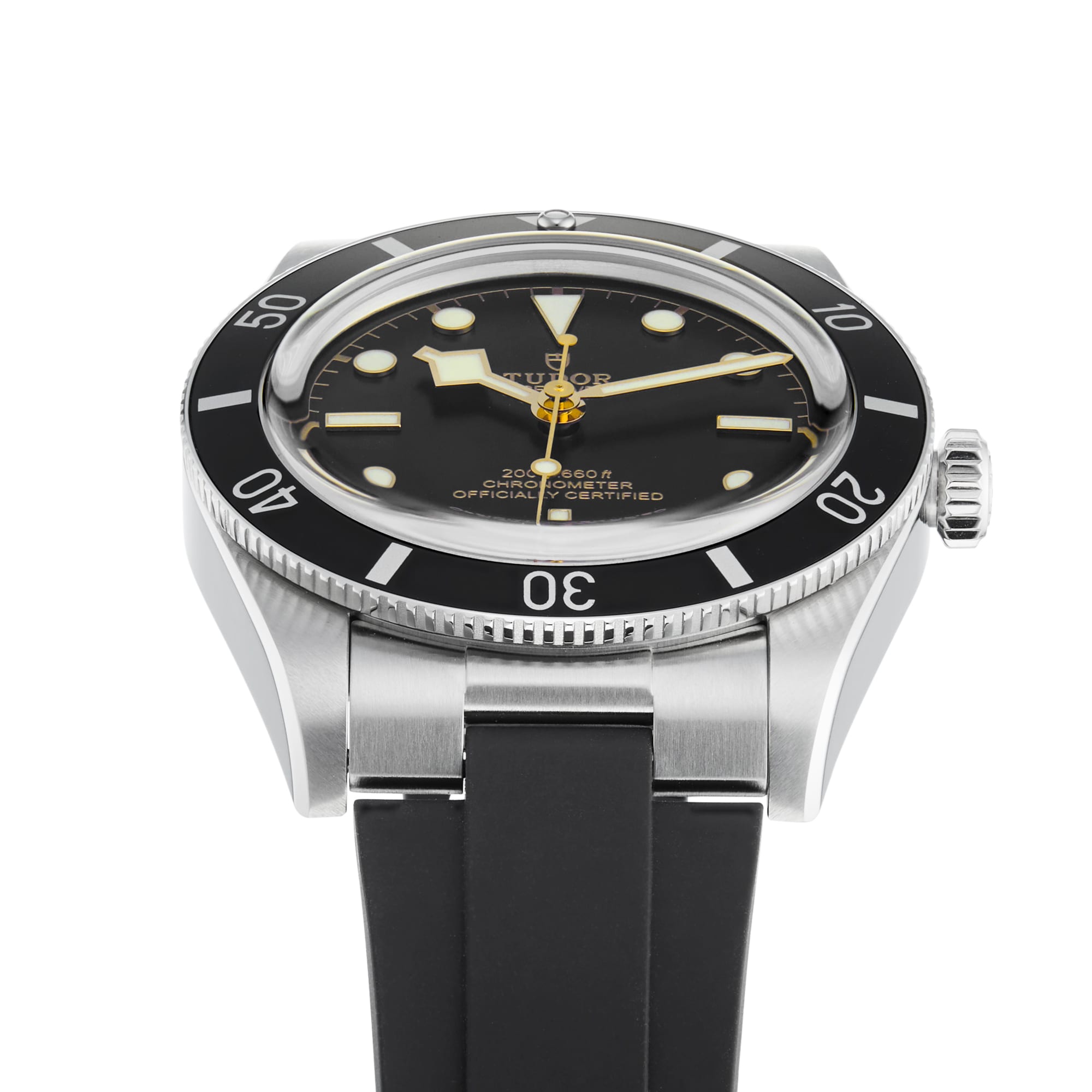 Tudor Black Bay 54 Manufacture Calibre MT5400 (COSC) 37mm Steel Case Black Rubber Strap