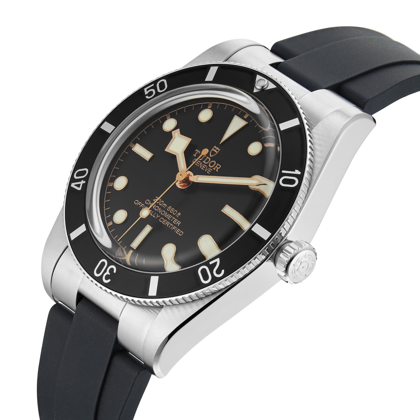 Tudor Black Bay 54 Manufacture Calibre MT5400 (COSC) 37mm Steel Case Black Rubber Strap