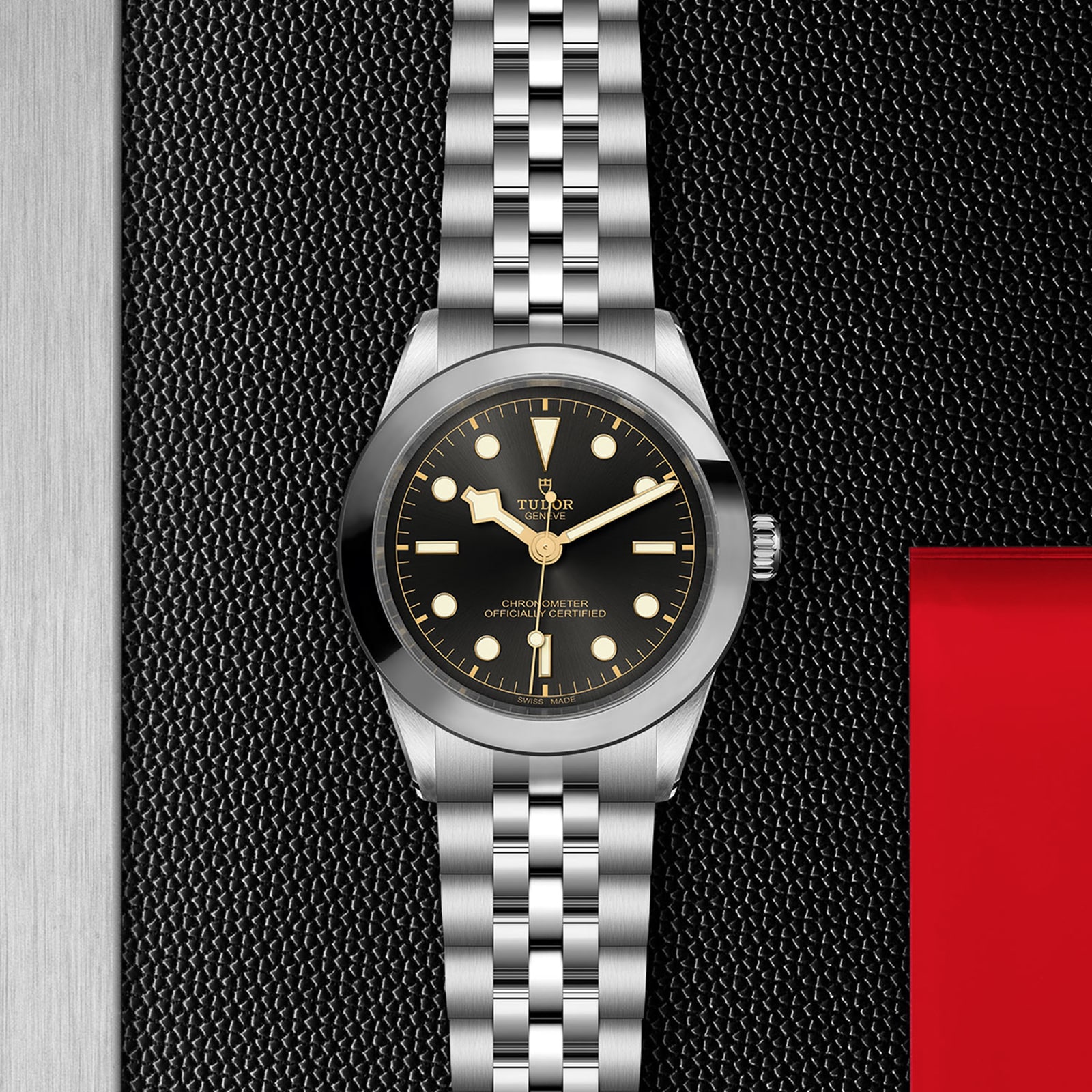 Tudor Black Bay 39 Manufacture Calibre MT5602 COSC 39mm Steel Case Steel Bracelet M79660 0001 Watches Of Switzerland UK