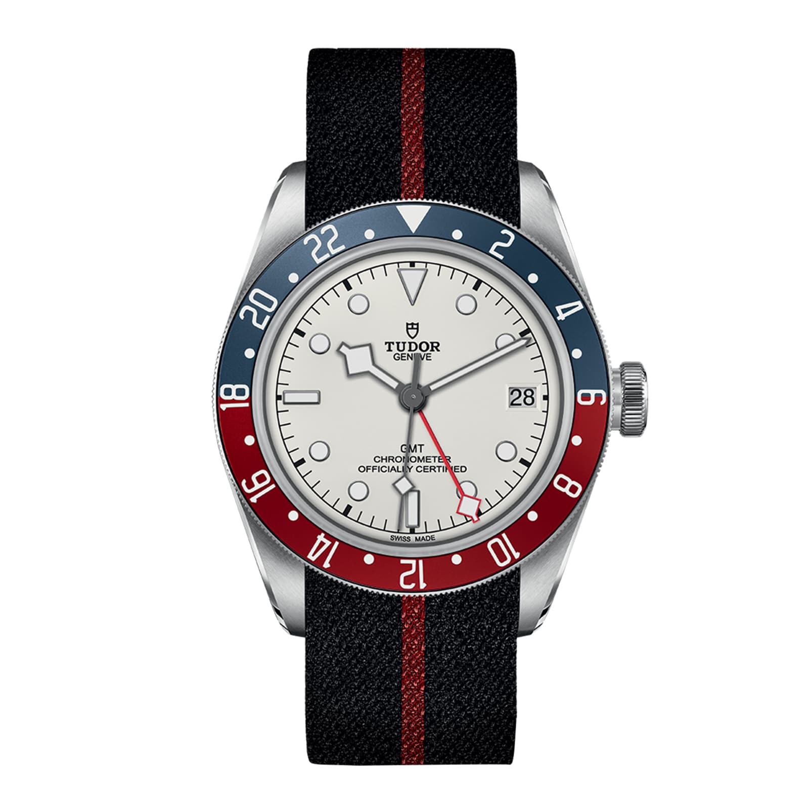 Tudor Black Bay GMT Manufacture Calibre MT5652 (COSC) 41mm Steel Case Fabric Strap Tudor Black Bay GMT Manufacture Calibre MT5652 (COSC) 41mm Steel Case Fabric Strap