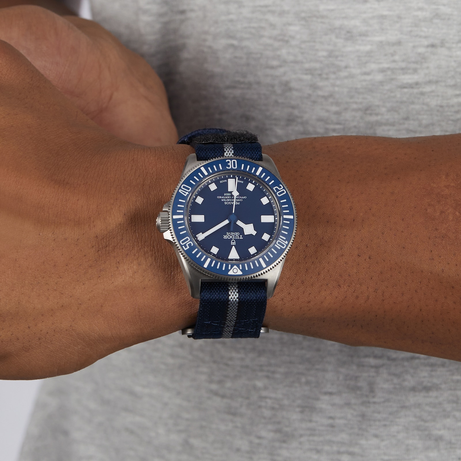 Tudor Pelagos FXD 42mm Titanium Case, Blue Dial