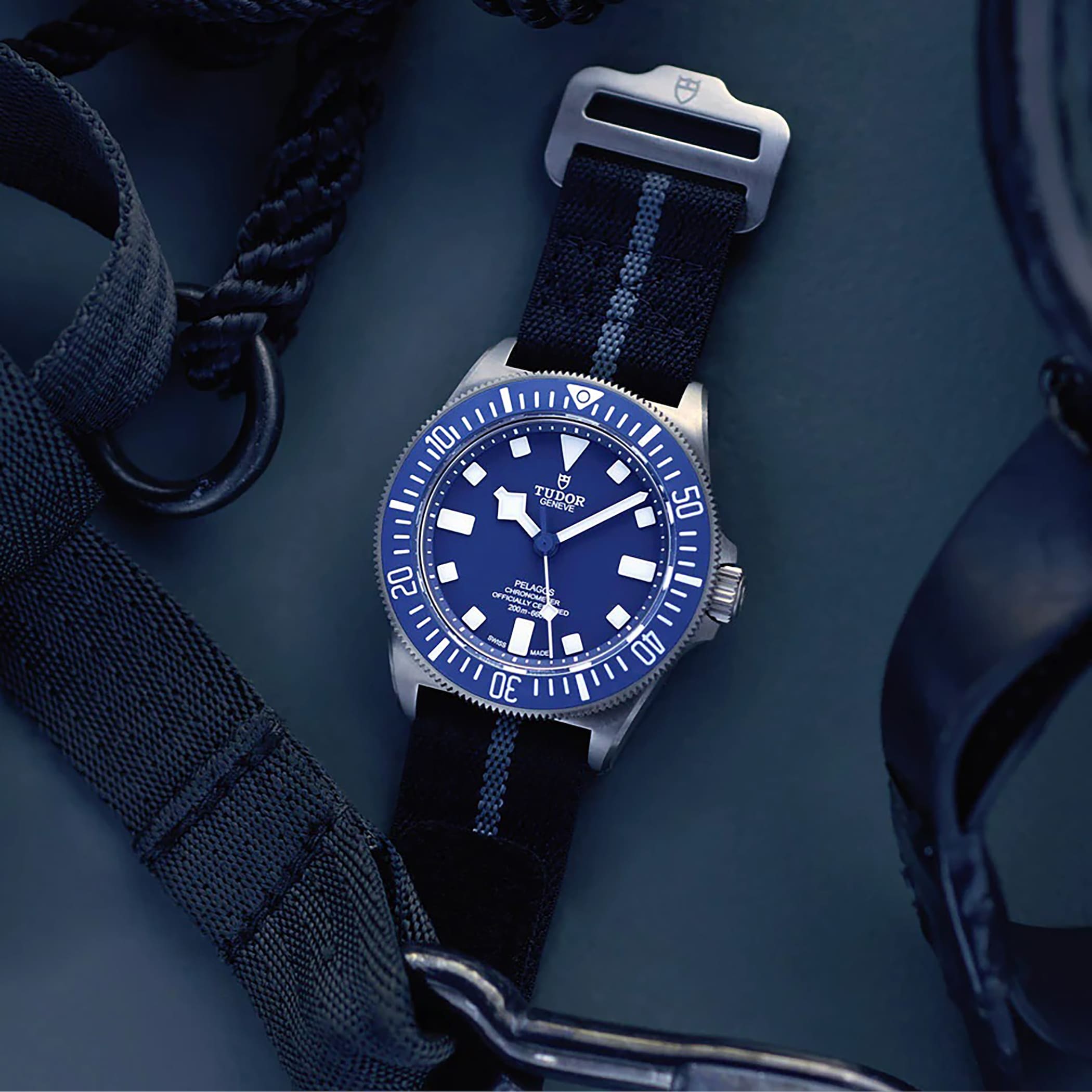 Tudor Pelagos FXD 42mm Titanium Case, Blue Dial Tudor Pelagos FXD 42mm Titanium Case, Blue Dial