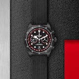 Tudor Pelagos FXD Chrono "Cycling Edition" 43mm black carbon composite case black fabric strap