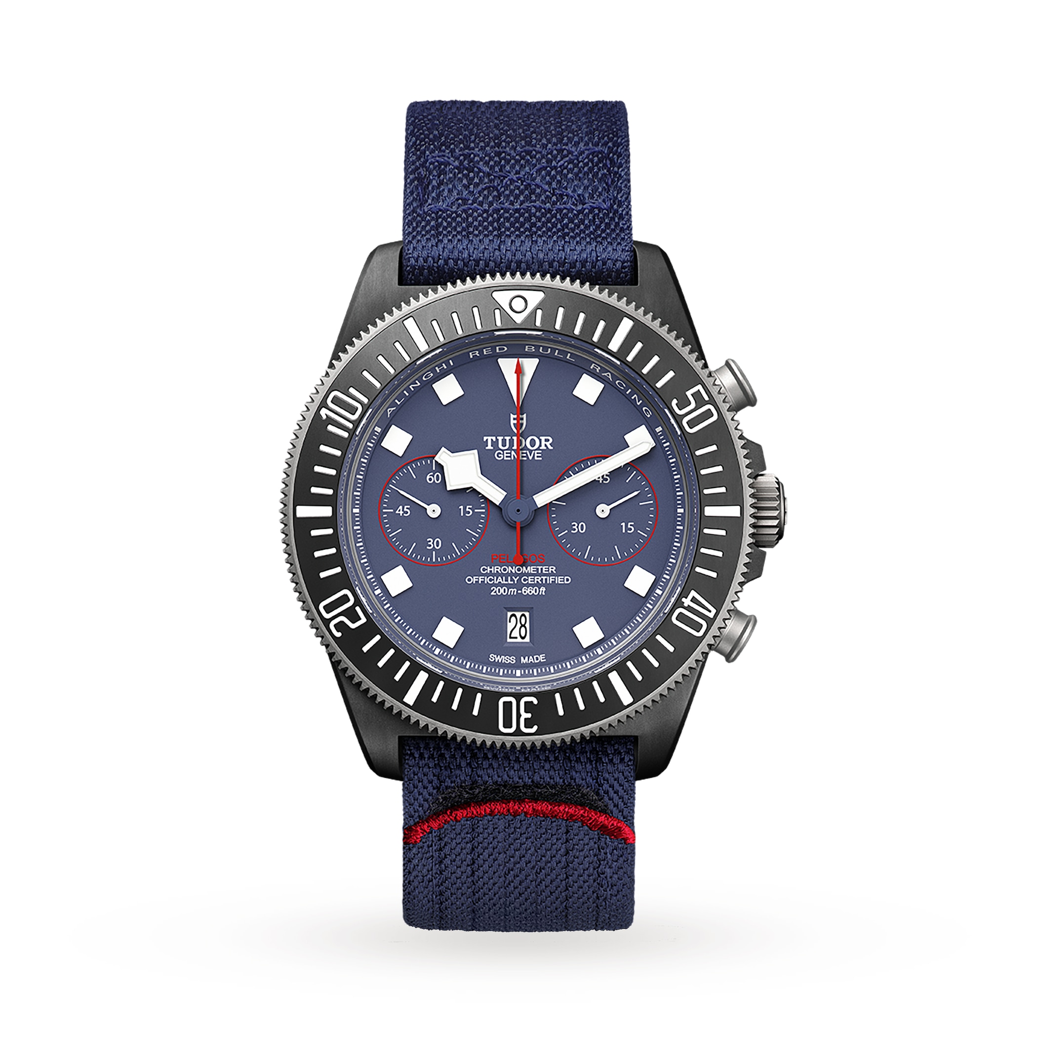 Tudor Pelagos FXD Chrono Alinghi Red Bull Racing Edition 43mm Watch Tudor Pelagos FXD Chrono Alinghi Red Bull Racing Edition 43mm Watch