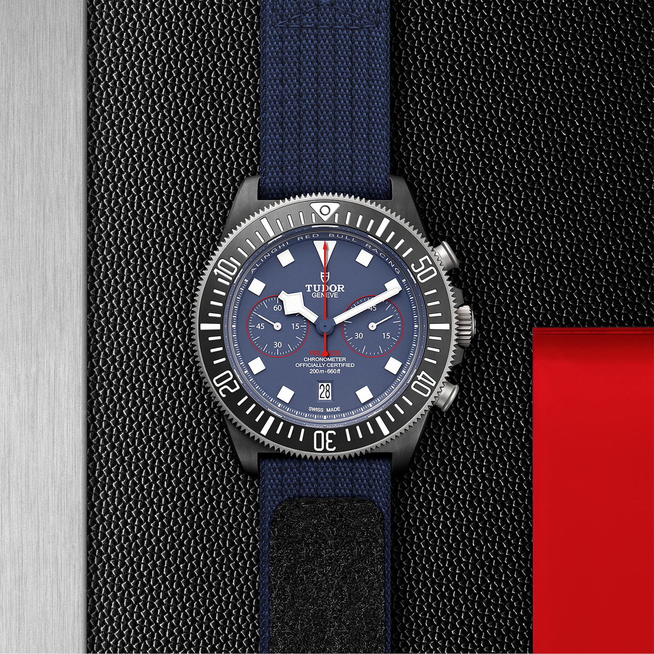 Tudor Pelagos FXD Chrono Alinghi Red Bull Racing Edition 43mm Watch Tudor Pelagos FXD Chrono Alinghi Red Bull Racing Edition 43mm Watch