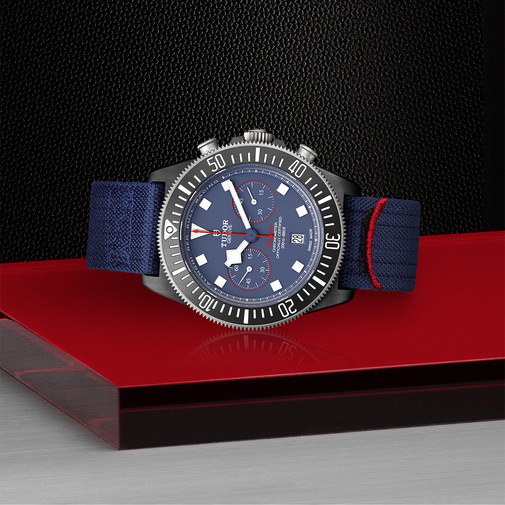 Tudor Pelagos FXD Chrono Alinghi Red Bull Racing Edition 43mm Watch Tudor Pelagos FXD Chrono Alinghi Red Bull Racing Edition 43mm Watch